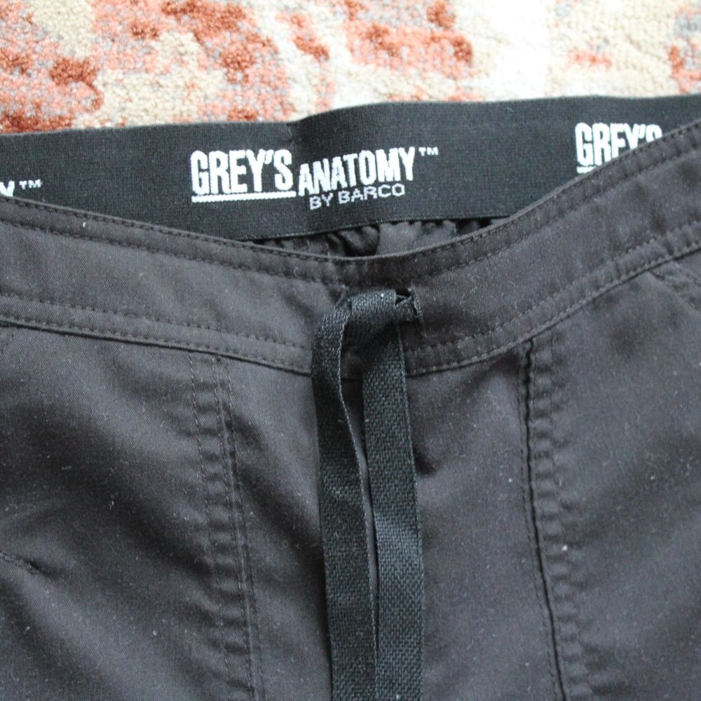Grey's Anatomy Black Scrub Bottoms